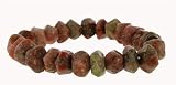 Faceted Free Form Bracelet - Autumn Jasper