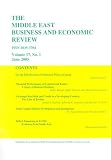 Middle East Business and Economic Review