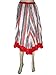 Sell Cheap Christmas Gift New Stripes Print Red Gray Casual Cotton Trendy Fashion Womens Skirts 29