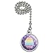 GRAPHICS & MORE Cute Rainbow Happy Easter Egg Ceiling Fan and Light Pull Chain