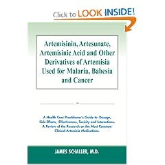Artemisinin, Artesunate, Artemisinic Acid and Other Derivatives of Artemisia Used for Malaria, Babesia and Cancer