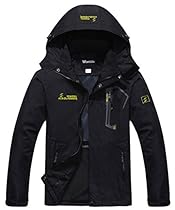 Wantdo Men's Breathable Softshell Outdoor Windbreaker Hiking Jacket with hood
