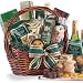Fancy Flavors Gourmet Food and Snack Sampler Gift Basket with Smoked Salmon