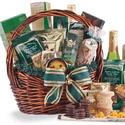 Fancy Flavors Gourmet Food and Snack Sampler Gift Basket with Smoked Salmon by ArtofAppreciation.com