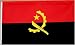 Angola National Country Flag - 3 foot by 5 foot Polyester (New)