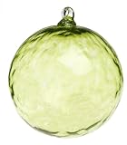 Bird Brain 1616 10-inch Gem Glass Gazing Ball - Amber Dream