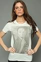 Obey The Commanda Thrift Tee in Bit of Blue,T-shirts for Women