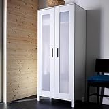 Ikea ANEBODA Wardrobe Armoire White