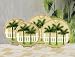 PALM TREE Stove BURNER COVER Set 4 kitchen ceramic eye plaque wall art home decor