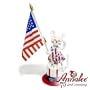 Annalee 5" Patriotic Mouse on Hat