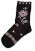 MP Danish Flowery Socks, dark puple