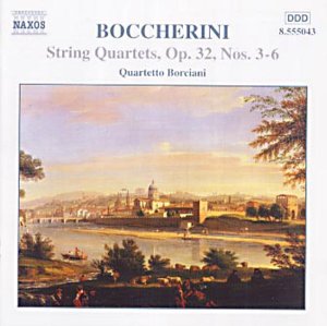 CD-Charts  Music : Boccherini-String Quartets, Op 32 Nos 3-6