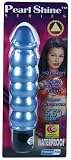 Pearl Shine Ribbed - Blue W/p