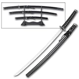 Classic Black Bushido Katana 3 Piece Super Set