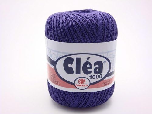 Deep Purple Size 10 Crochet Cotton Thread Yarn Knitting. 100% Mercerized