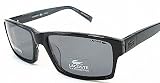 Lacoste - Lacoste LA12414P Black Frame Polarized Sunglasses