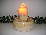 Aqua Orange Calcite-Mini With Light