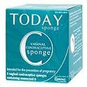 New & Improved TODAY Sponge Vaginal Contraceptive (TEAL BLUE BOX) Sponge 3 Pack EXP FEB 2011