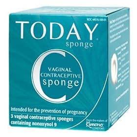 New and Improved TODAY Sponge Vaginal Contraceptive (TEAL BLUE BOX) Sponge 3 Pack EXP FEB... by
