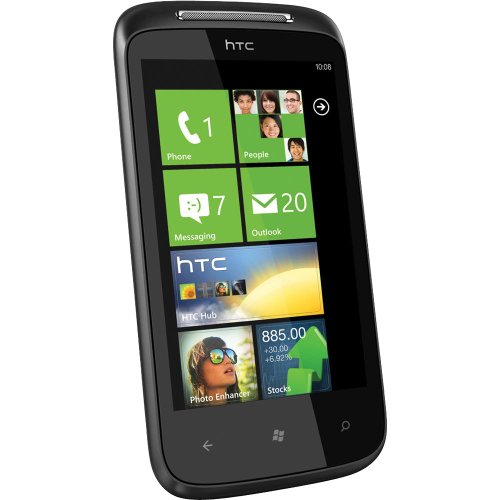 HTC 7 Mozart T8698 Unlocked GSM Phone with 3Gm Windows 7 OS, 8MP Camera, Wi-Fi and GPS - Black