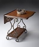 Butler Drop Leaf Accent Table - Metalworks Finish