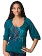 Drifter Tee - Branching in Colonial Blue