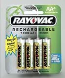 RechargEable NiMH Batteries (2500 mAh NiMH AA 4-pk)NM7154