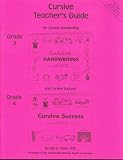 Cursive Teacher's Guide, Grade 3-4