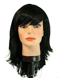 18 Off black layers / bangs synthetic wig