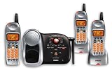 Uniden DCT648-3 2.4 GHz Digital Expandable Cordless Phone with 3 Handsets and Digital Answering System