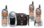 Uniden DCT648-3 2.4 GHz Digital Expandable Cordless Phone with 3 Handsets and Digital Answering System