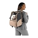 Deluxe Backpack Pet Carrier on Wheels