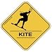 Produkt-Bild: KITE SURFER CROSSING #2 Aufkleber Autoaufkleber