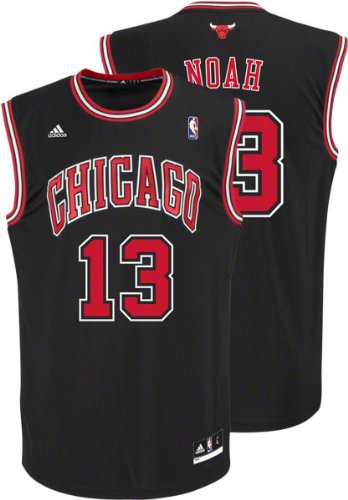 Chicago Bulls Youth Replica Road Jersey Black #13