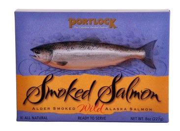 Alaska Smoked Salmon Gift - Blue 8 oz by Port Chatham Smoked Seafood
