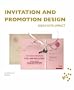 Invitation and Promotion Design: Ideas with Impact