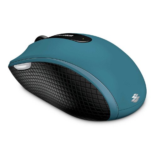 Microsoft Wireless Mobile Mouse 4000 - Ocean Teal Blue image