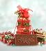 HERSHEY'S Poinsettia Tower of Chocolates Image