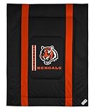 Cincinnati Bengals NFL "Side Line Collection" Twin Bed Comforter