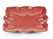 Chantal Talavera Collection 7 1/2 Inch Square Plate, Glossy Cinnabar.