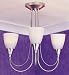 Micromark MM18362 Salsa 3 Light Flush Pendant