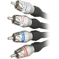 Monster MPC I404 4C-5M Extreme Low Noise 4-Channel Car Stereo RCA Cables (5 meters)