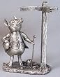 Pigling Bland Pewter Figure / Figurine