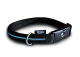Halsband Visiglo Sport - Groesse S - 20 - 30 cm - Blau