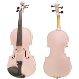 Cecilio Ebony Fitted Full Size Pink Violin Outfit