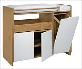 Nurseryworks Loom Contemporary Eco fiendly Changing Table / NATURAL