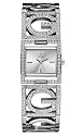 LDS G4G WHITE STONE SET G SILVER DIAL