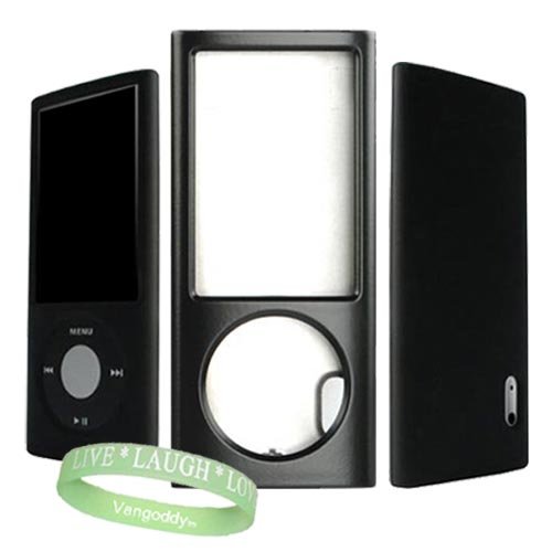 External hard drive:For New Apple iPod Nano 5th 5G Generation (with Camera) **BLACK** Snap On Crystal Plastic Hard Cover Case 8GB 16GB