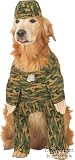 Pet Army Dog Halloween Costume For Large Dogs