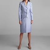 Le Suit Violet Haze 3-Button Skirt Suit Le Suit Violet Haze 3-Button Skirt Suit